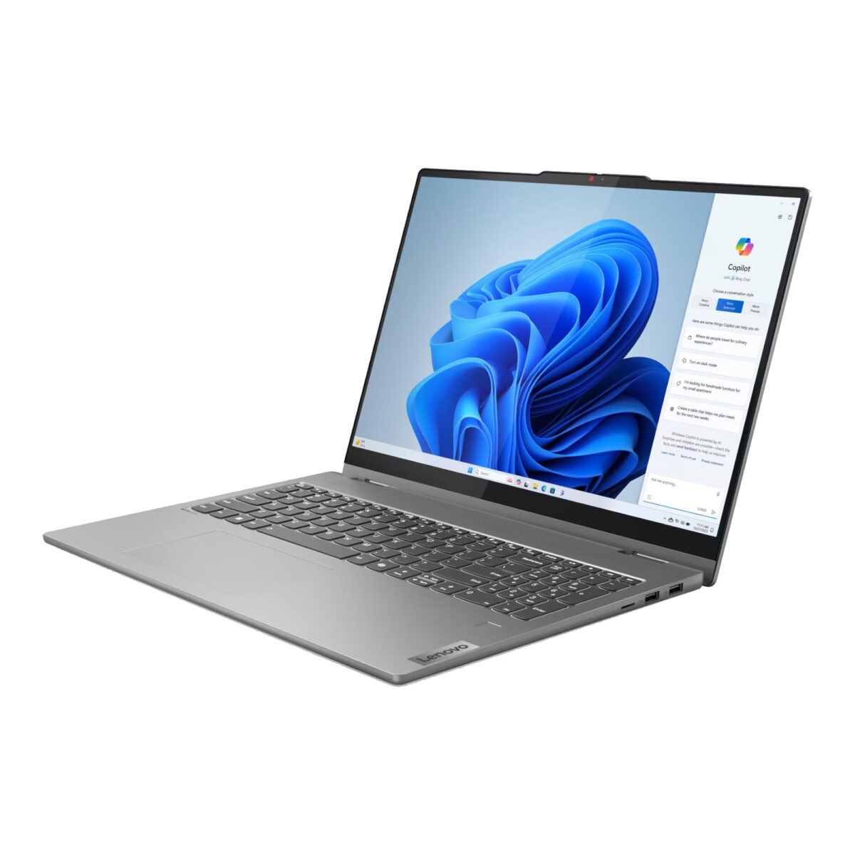 Notebook 2en1 Lenovo 16'' Táctil Ryzen 7 16gb 1tb Win11 - Imagen 3