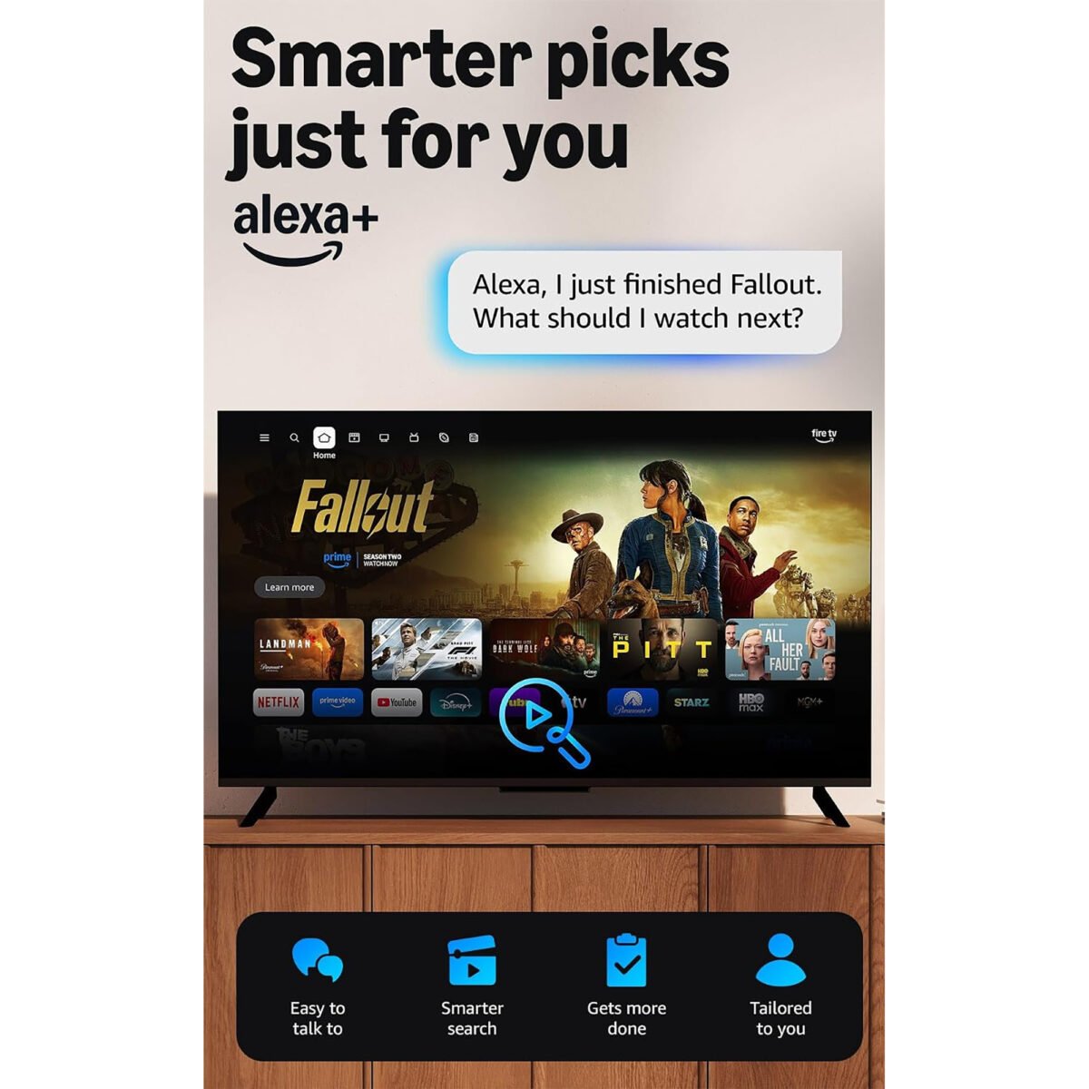 Amazon Fire Tv Stick 4k Plus Control Remoto Alexa - Imagen 3