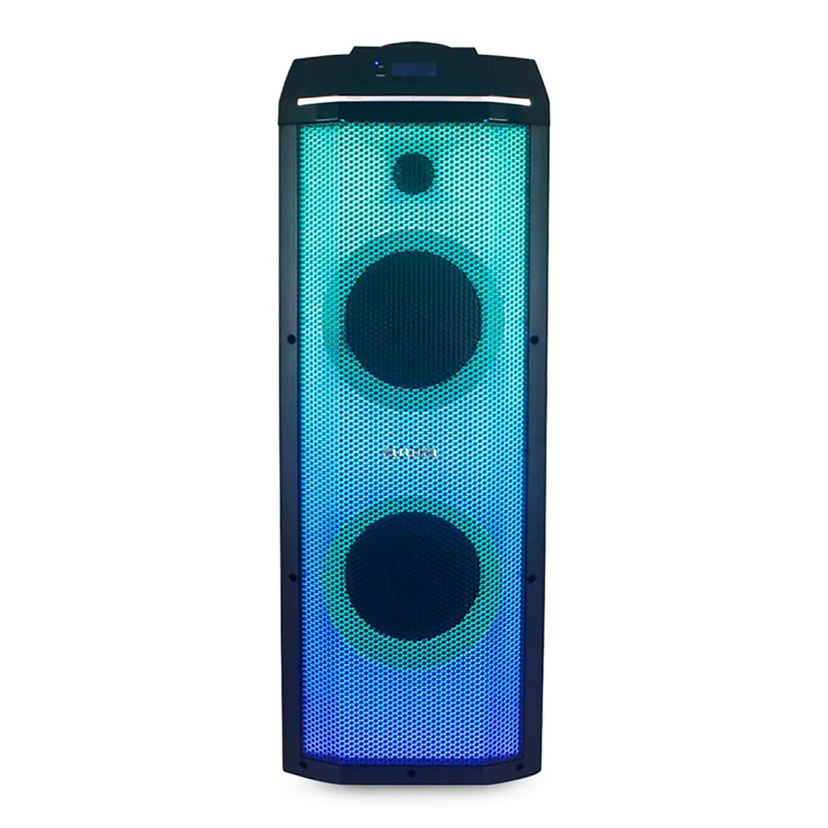 Parlante Bt Aiwa Awpok100d Tws 2000w Pmpo Led - Imagen 2