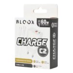 Cargador De Pared 1 Usb A / 1 Usb C Bloox Cable 60W