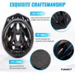 Casco Para Ciclismo Con Vicera y Luz Funwict Ajustable - Imagen 4