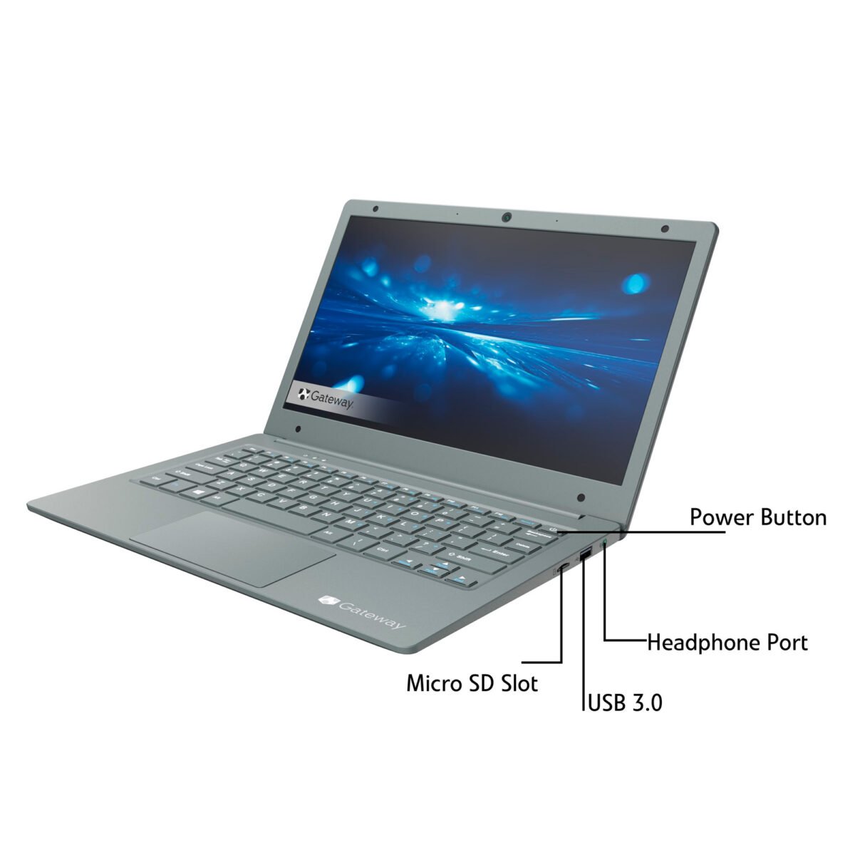 Notebook Gateway 11,6'' N4020 4gb 64gb Win10 - Imagen 2