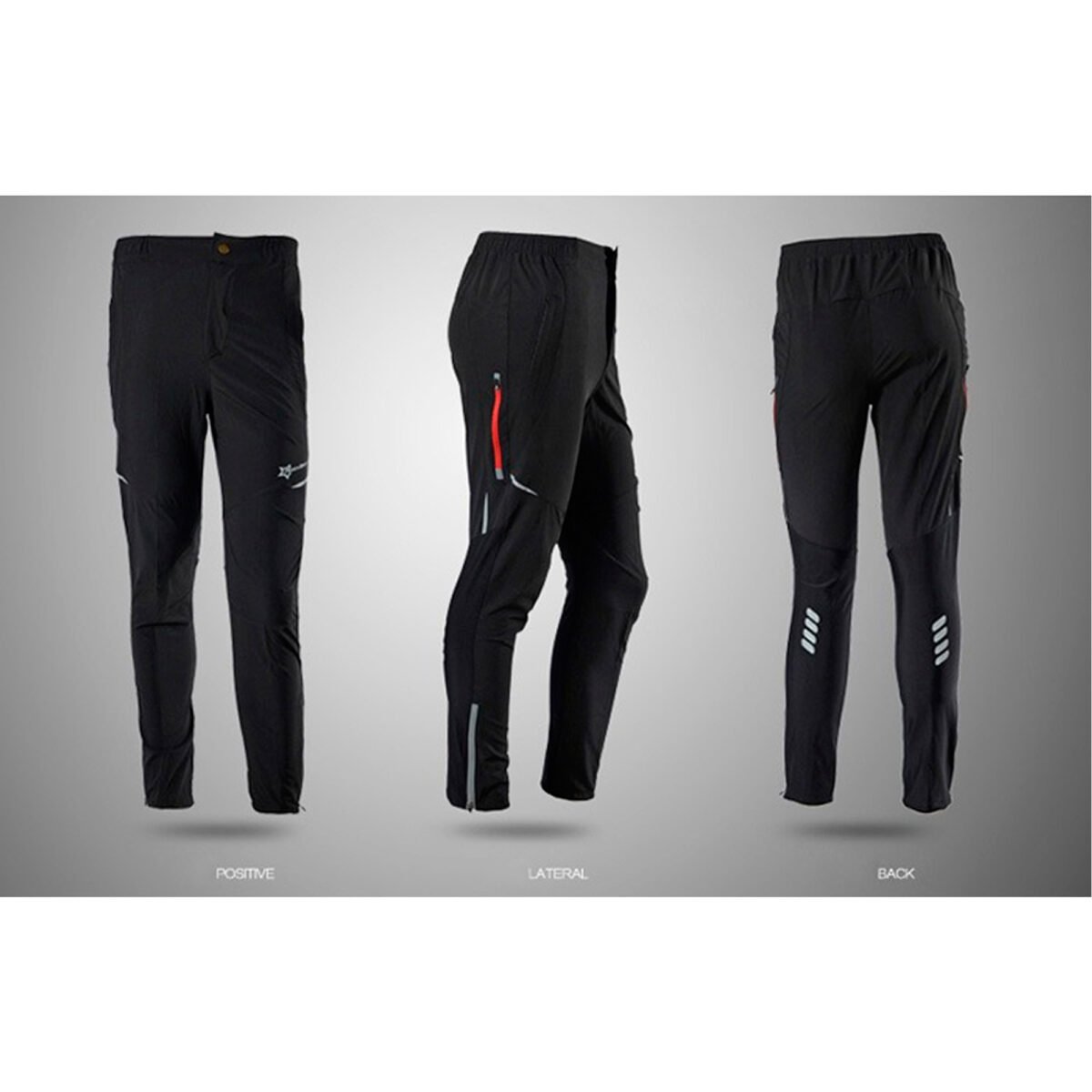 Pantalón Deportivo Rokbros Cintas Reflectiva M - Imagen 7