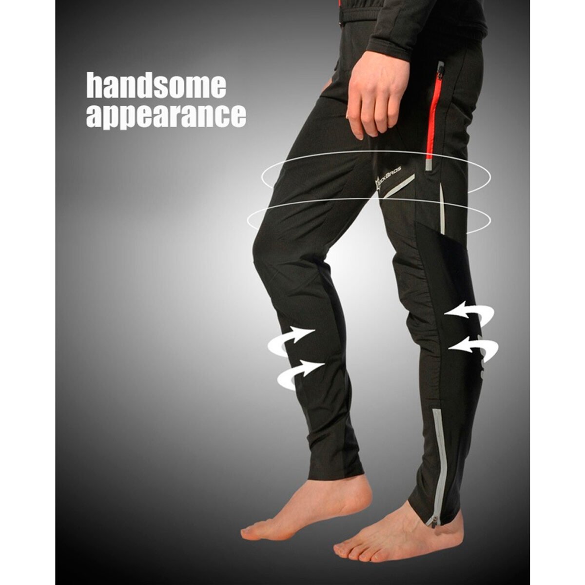 Pantalón Deportivo Rokbros Cintas Reflectiva M - Imagen 6