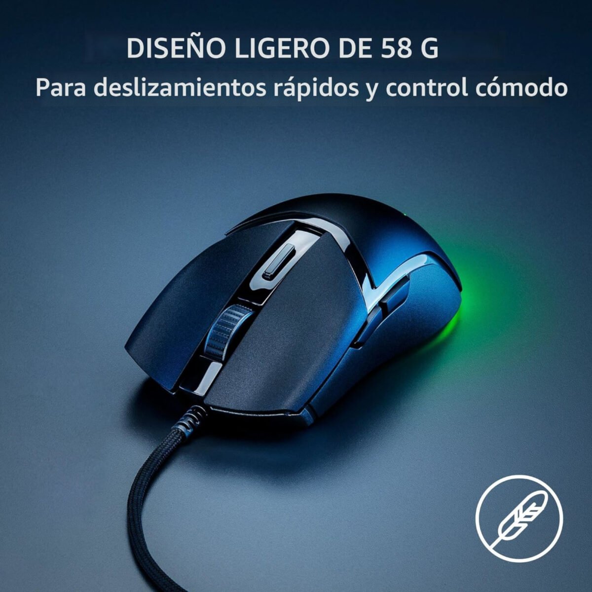Mouse Gamer Cableado Razer Cobra Rgb Diestro 8500dpi - Imagen 3