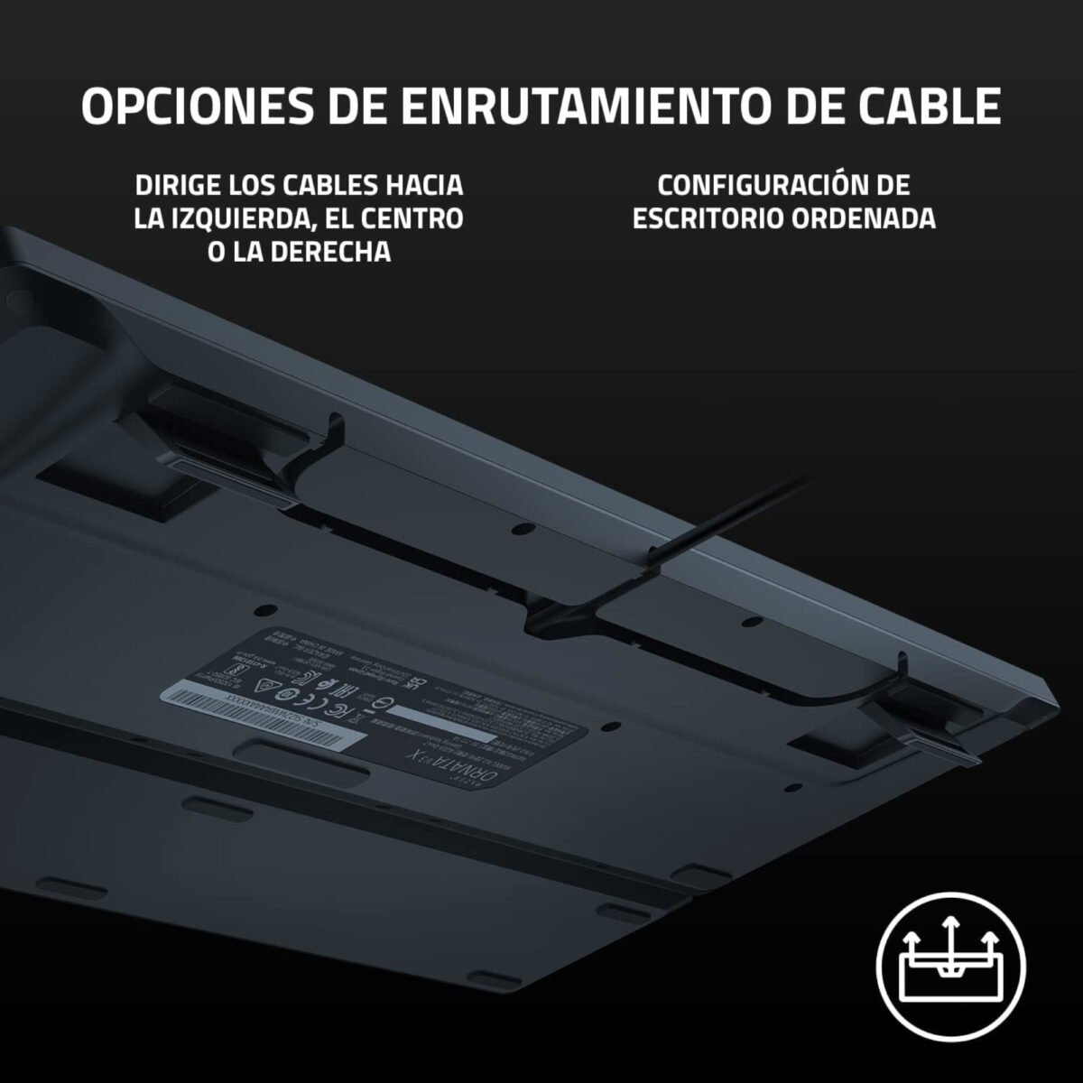 Teclado Gaming Usb Razer Ornata V3 X Español Membrana Rgb - Imagen 2