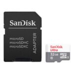 Memoria Micro Sd Sandisk 32GB Con Adaptador Sd