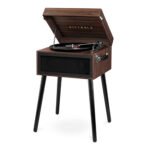 Tocadiscos Victrola Bluetooth Parlantes Estéreo Fm Usb - Imagen 2