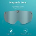 Casco Para Bicicleta Rockbros Lentes Magnéticos - Imagen 2