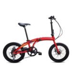 Bicicleta De Ciudad Java Zelo Plegable Aluminio 7V 20'' - Imagen 8