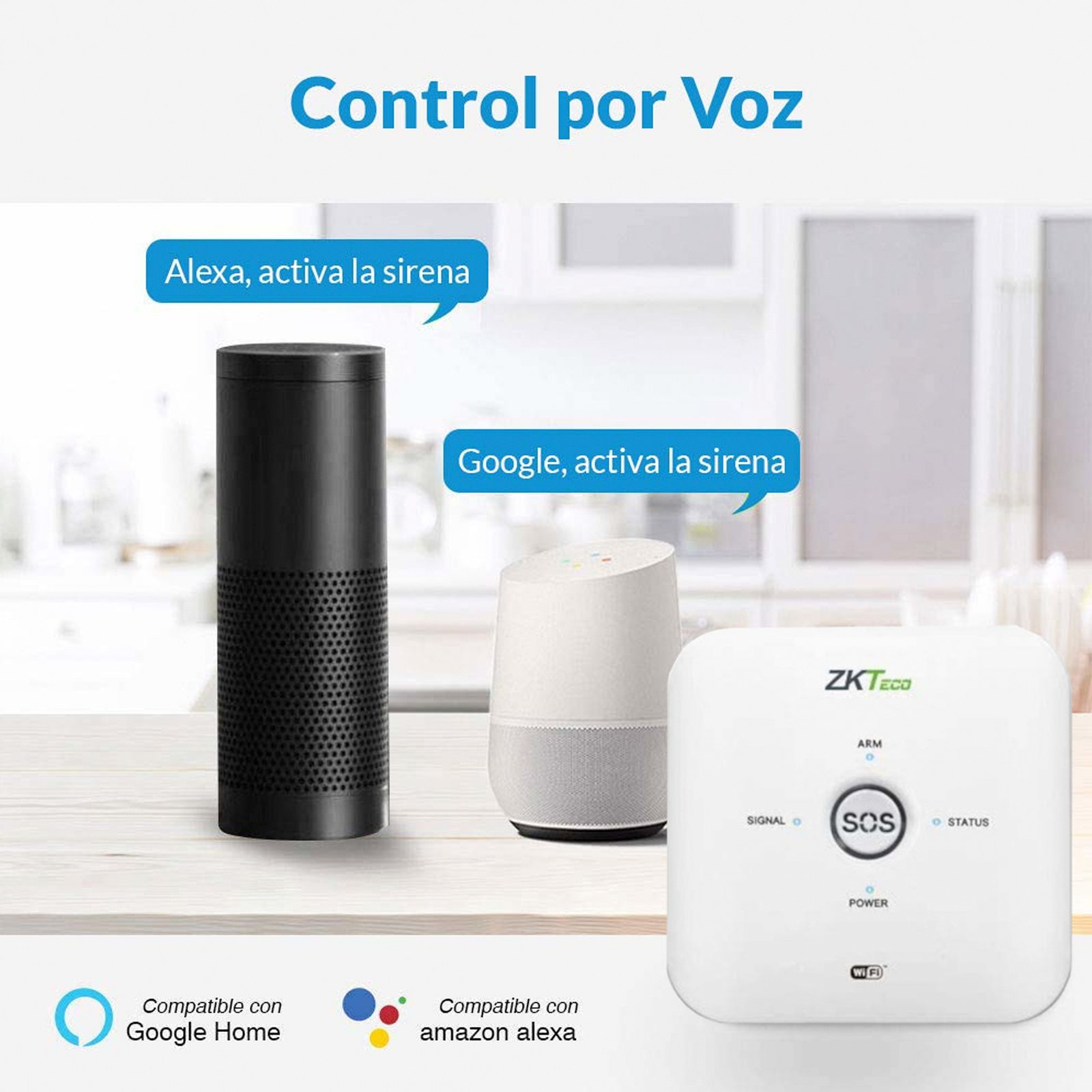 ZKTNGA110_11.jpg Kit Alarma Zkteco Ng-a110 Sensor Movimiento Y Puerta Wifi - Imagen 1