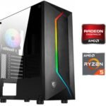 Equipo Gamer Ryzen 5 5600GE, 16GB, 500GB, Gráficos Radeon