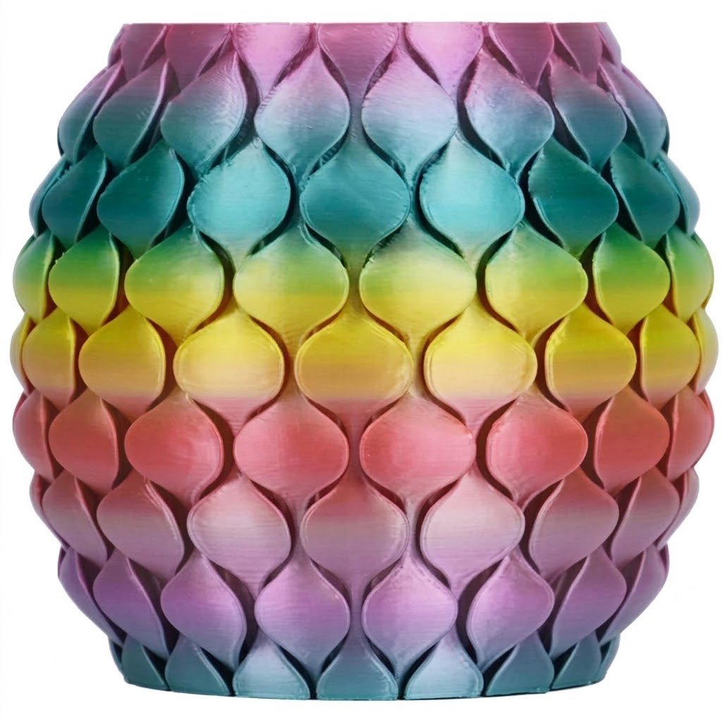cdr-47a6d4868e0ab5f65fea4b53fe145f64 Filamento Sunlu Silk PLA+ Rainbow 01 1.75mm - Imagen 1