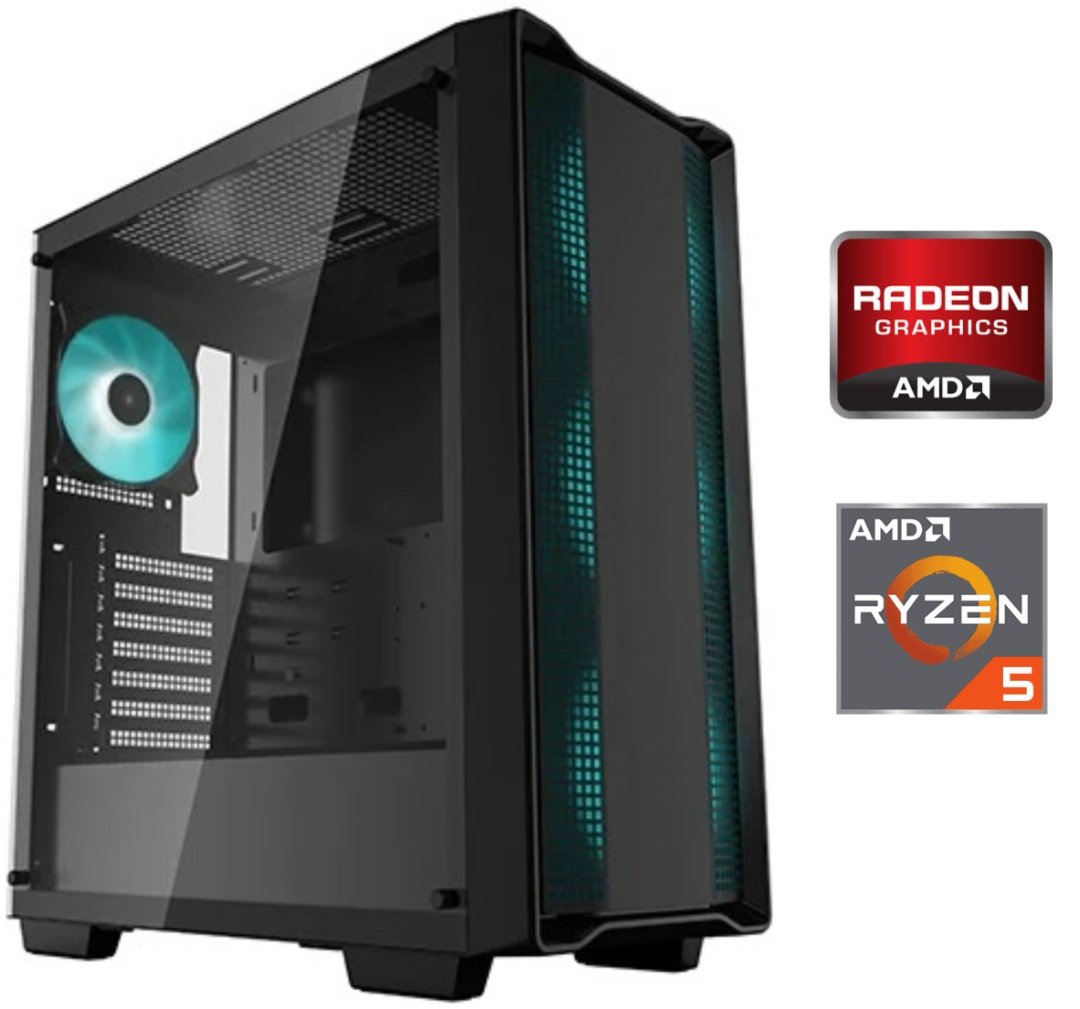 cdr-571db97269cd4a4366e27492f2bc67e6 Equipo Gamer Ryzen 5 5600GE, 16GB, 500GB, Gráficos Radeon - Imagen 1