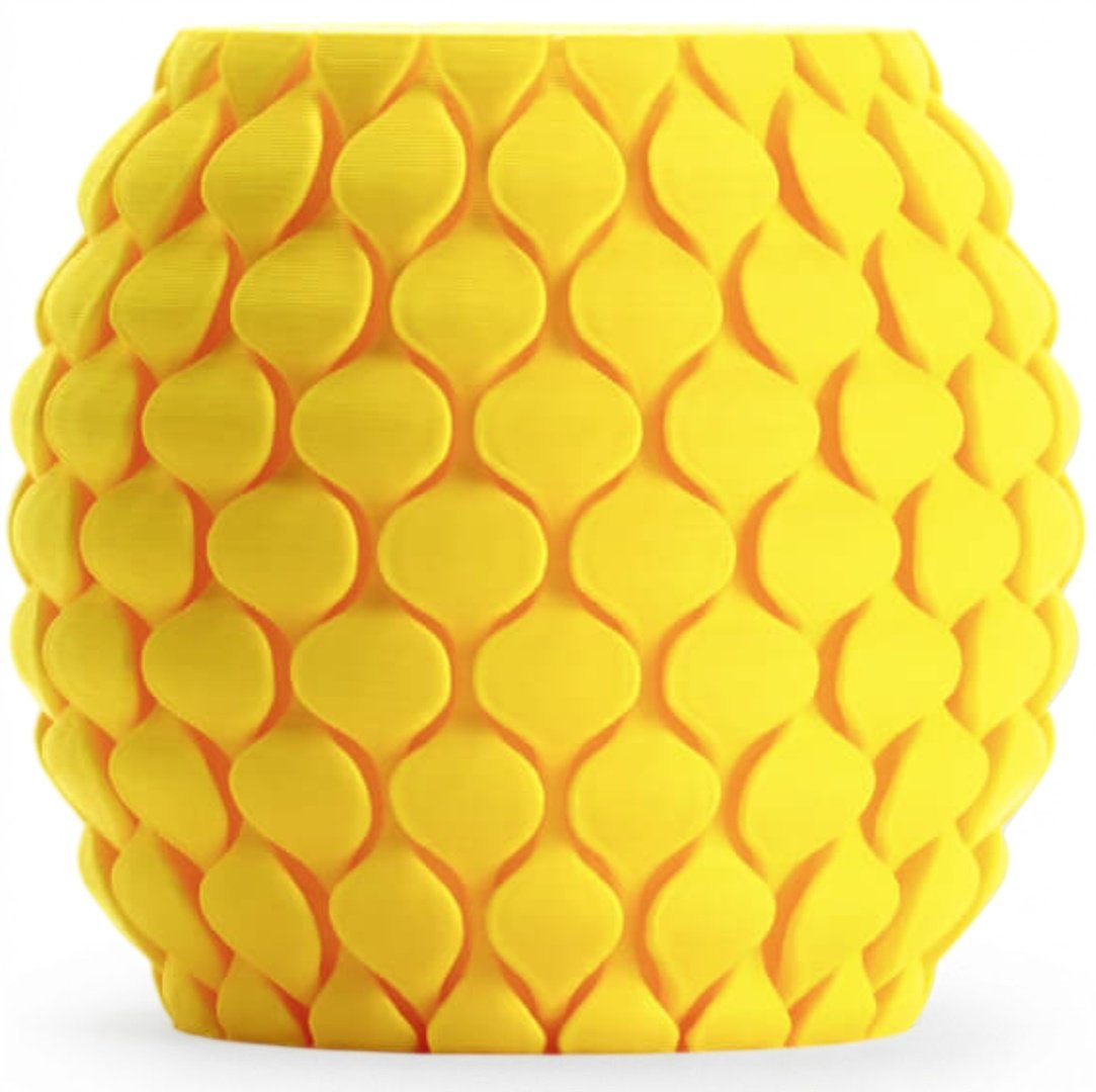 cdr-5ba1388f1612e634eef49150b6aaefe1-1 Filamento Sunlu PLA+ 2.0 amarillo 1.75mm - Imagen 1