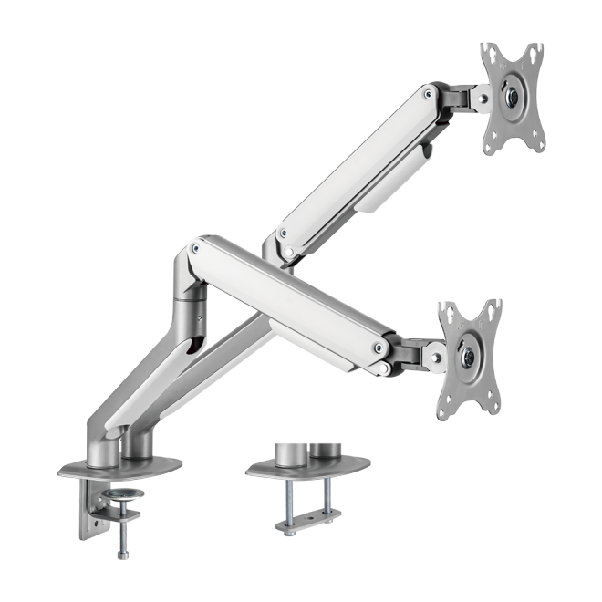 cdr-95020ce67af19112af414293c6c91101 Soporte Escritorio Brazo Articulado Doble Monitor 17'' a 32'' - Imagen 1