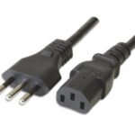 Cable de poder 3 en linea 1,2m
