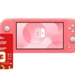 Consola Nintendo Switch lite rosado + micro SD 256 GB