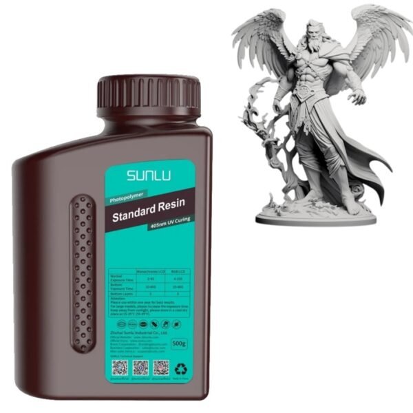 cdr-fc136762cd1d0ace36ae822945aed80d Resina Sunlu Standard 1KG gris