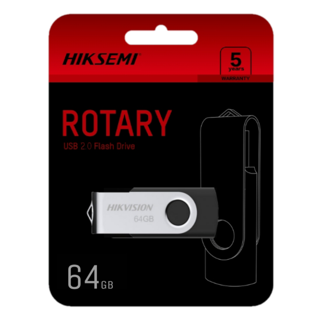mancru-129550-9f3e5e2c95f087c85e77eebefde09e93 Pendrive 64GB USB 2.0 Rotary Hiksemi - Imagen 1