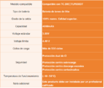 Batería para TCL 20E   TLP038D7  ORYRO - Imagen 3