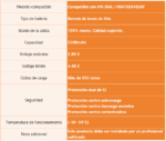 Batería para Huawei Honor X6A   HB476594EGW  ORYRO - Imagen 3