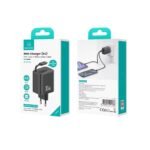 Cargador Pared   30W PD  Cable Retractil Tipo C  80cm  Blanco  CC241  USAMS - Imagen 4