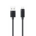 Cable de Datos USB A a Micro USB SJ779   2A  1M  Negro  USAMS - Imagen 2