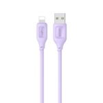 Cable de Datos   USB A a Lightning  2.4A  Lila  SJ618  USAMS - Imagen 3