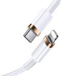 Cable de Datos U63   USB C a Lightning  20W/PD  1.2M  Blanco  SJ484  USAMS - Imagen 4