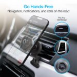 Soporte De Auto Para Celular Naztech MagBuddy Elite Clip 360° - Imagen 2