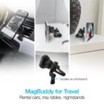 Soporte De Auto Para Celular Naztech MagBuddy Elite Clip 360° - Imagen 3