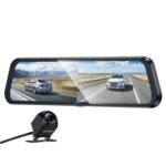 HOCO DV16 DASHCAM VIDEOCAMARA C/DISPLAY DE 9.66" P/AUTO DOBLE CANAL BK