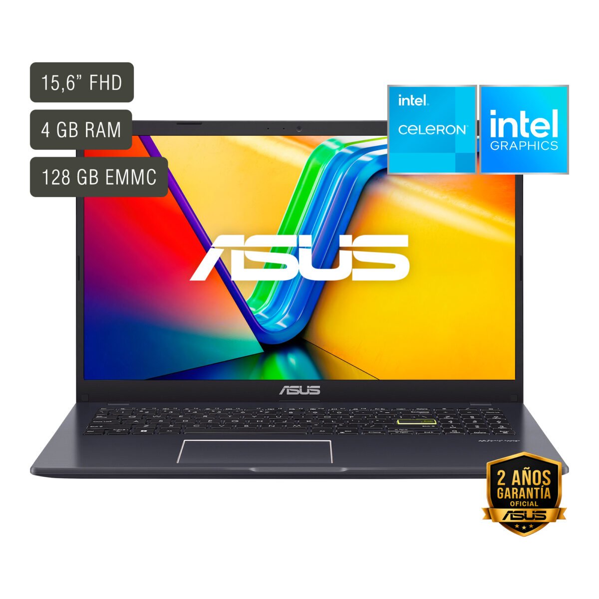Notebook Asus Vivobook 15,6'' N4500 4gb 128gb Win11 - Imagen 5