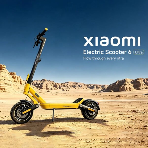 Monopatín eléctrico Xiaomi 6 Ultra — Monopatín Eléctrico Xiaomi 6 Ultra Plegable Carga 140kg 25km/h 75km