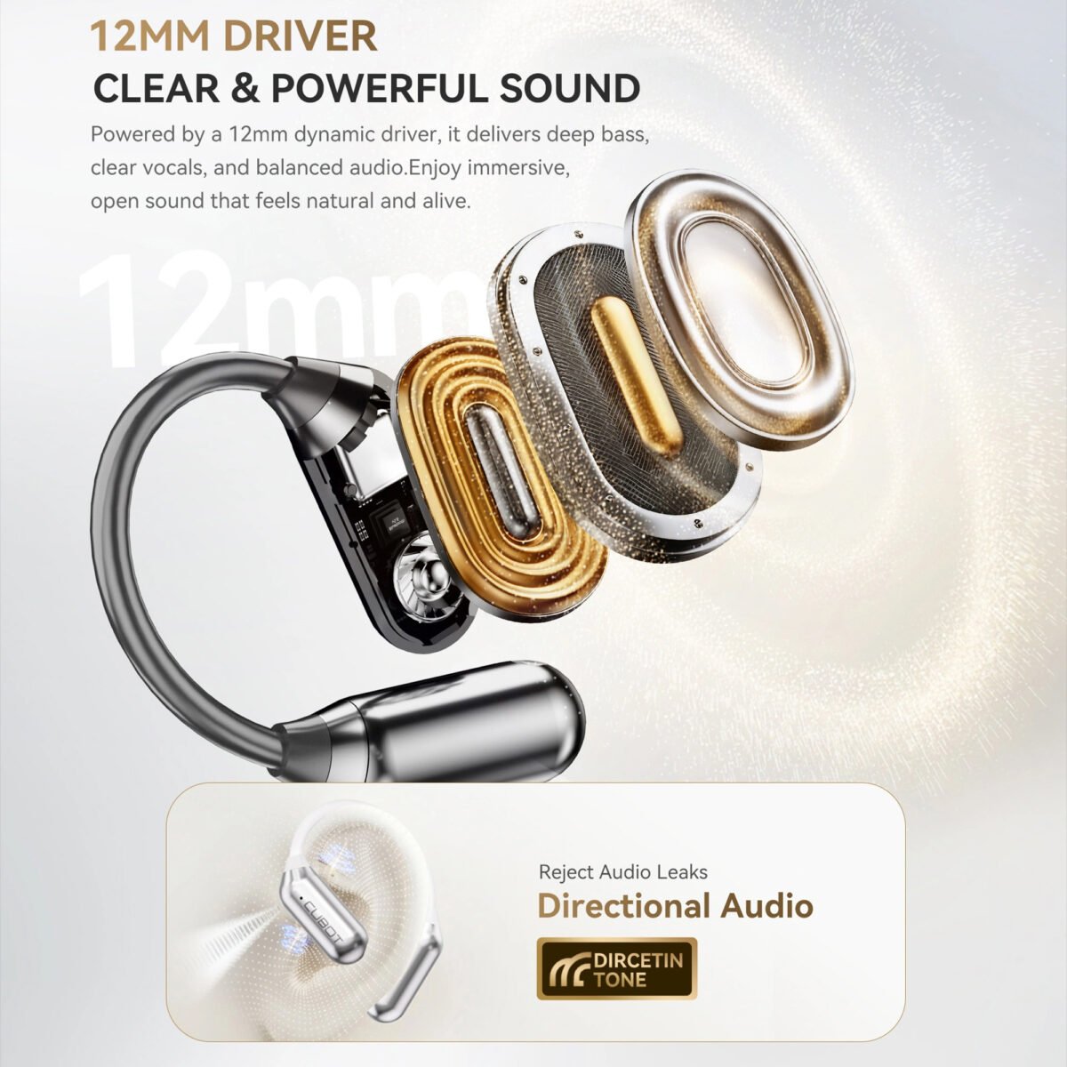 Auriculares Inalámbricos BT Cubot Vibe R5 IPX5 - Imagen 3