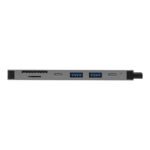 Hub Unno Tipo C 7 En 1 Hdmi Pd Usb-A Usb-C 3.0 Sd Micro Sd
