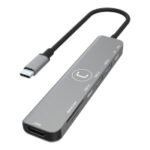 Hub Unno Tipo C 7 En 1 Hdmi Pd Usb-A Usb-C 3.0 Sd Micro Sd - Imagen 3