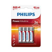 PHILR03P4B97_01_ICO.jpg Pila AAA Alcalina Philips Lr03p4b/97 Pack x4 1,5V - Imagen 1