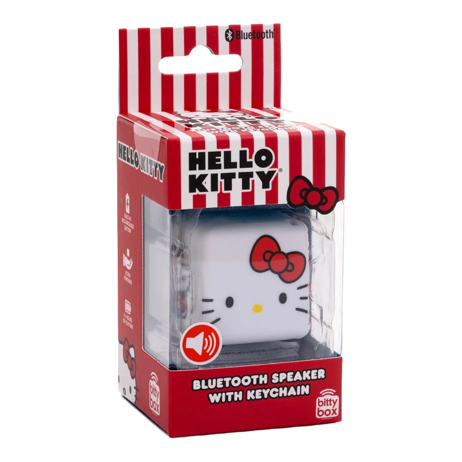 SANBITTYBOXHKWT_05.jpg Parlante Bt Ultra Portable Sanrio Bitty Box Con Llavero - Imagen 1