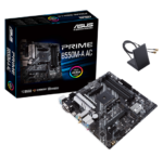 Motherboard Asus Prime B550M-A AC WiFi AM4 DDR4 Micro-ATX - Imagen 3