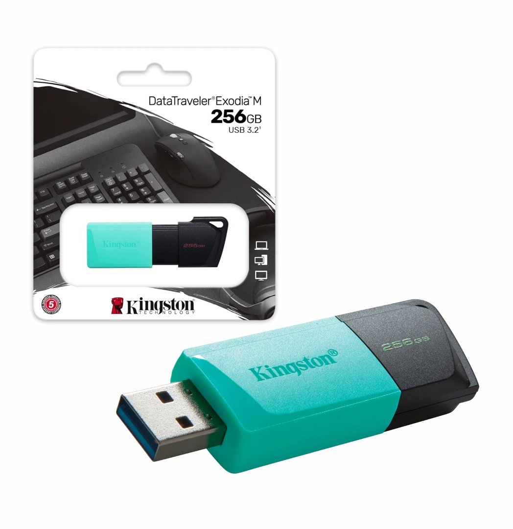 cdr-5b887b35f3b9275d3dc989dfe0d5fcf0 Pendrive Kingston DataTraveler Exodia M 256GB USB 3.2 - Imagen 1
