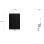 Panel Solar Ezviz 5W USB-C Exterior