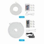 Tira de Luces LED Neon   Silicona / Control Remoto IR / USB 12V / 5M / Blanco  PAEWJ-EU  Vention - Imagen 3