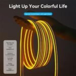 Tira de Luces LED Neon   Silicona / Control Remoto IR / USB 12V / 5M / Blanco  PAEWJ-EU  Vention - Imagen 12