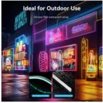 Tira de Luces LED Neon   Silicona / Control Remoto IR / USB 12V / 5M / Blanco  PAEWJ-EU  Vention - Imagen 7