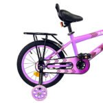 Bicicleta Rodado 16   Rueditas C/Luces  C/Canasto y Parrilla  Lila (BIC101CC) Randers - Imagen 5