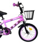 Bicicleta Rodado 16   Rueditas C/Luces  C/Canasto y Parrilla  Lila (BIC101CC) Randers - Imagen 6