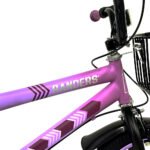Bicicleta Rodado 16   Rueditas C/Luces  C/Canasto y Parrilla  Lila (BIC101CC) Randers - Imagen 4