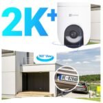 Camara Wifi Ezviz CS-HB8 Lite 2K movimiento  batería + panel solar   CS-HB8c/SP-R100(4MP)(AM-STD)(Kit)  EZVIZ